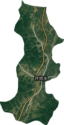 许坊乡卫星图