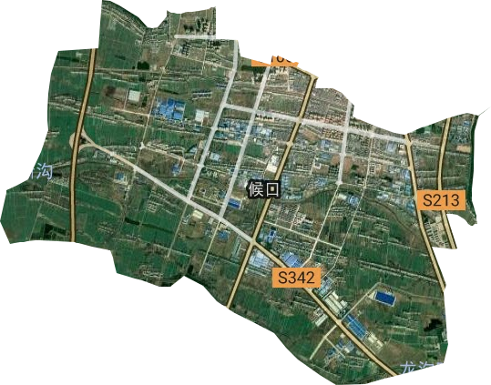 侨乡街道开发区卫星图
