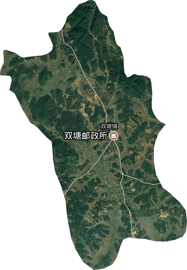双塘镇卫星图