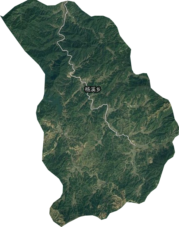 杨溪乡卫星图