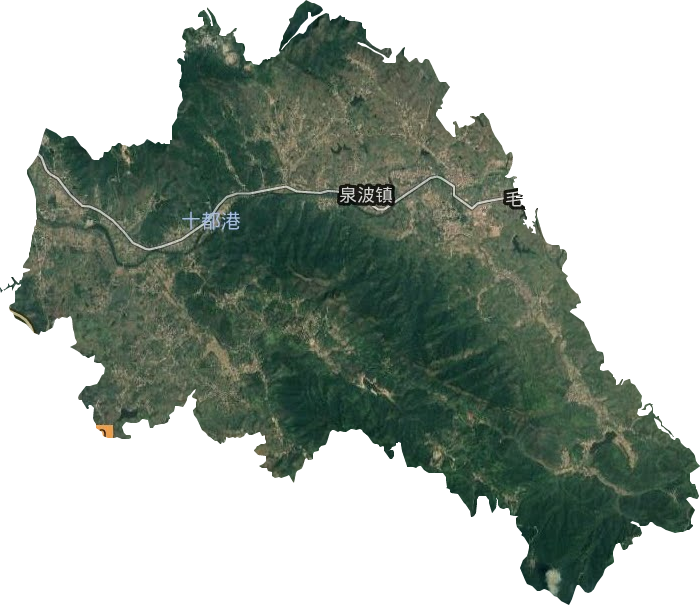 泉波镇卫星图