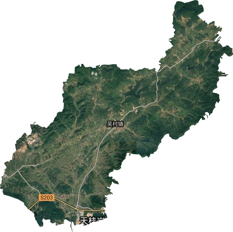 吴村镇卫星图