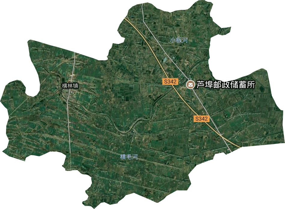 横林镇卫星图