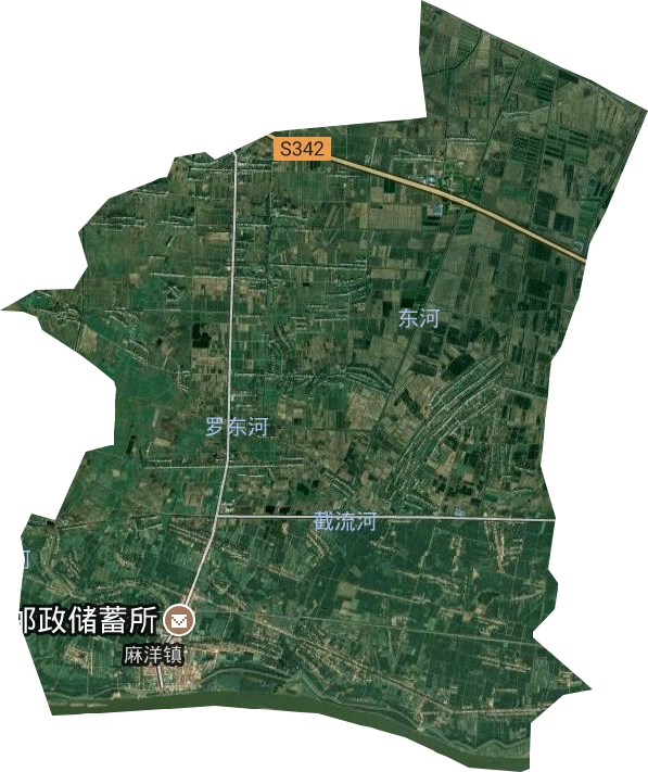 麻洋镇卫星图