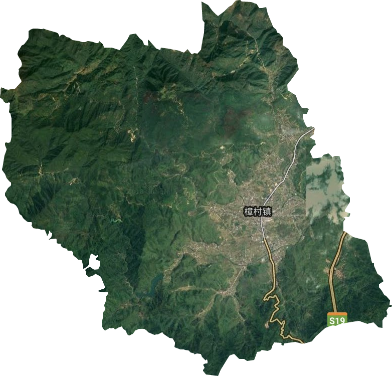 樟村镇卫星图