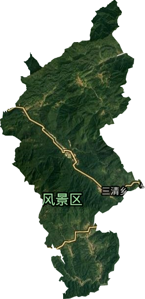 三清乡卫星图