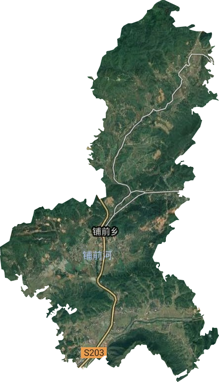 岑阳镇卫星图