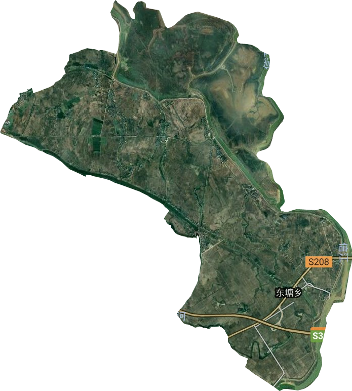 东塘乡卫星图