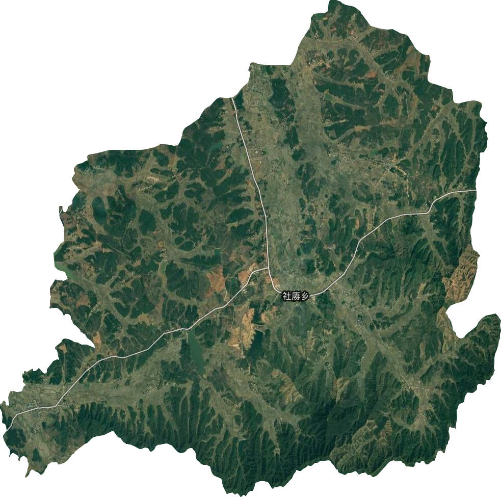 社赓乡卫星图