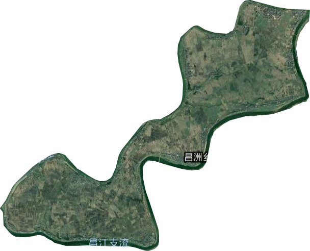 昌洲乡卫星图