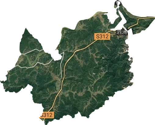泗洲镇卫星图