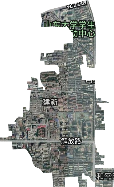 建新街道卫星图