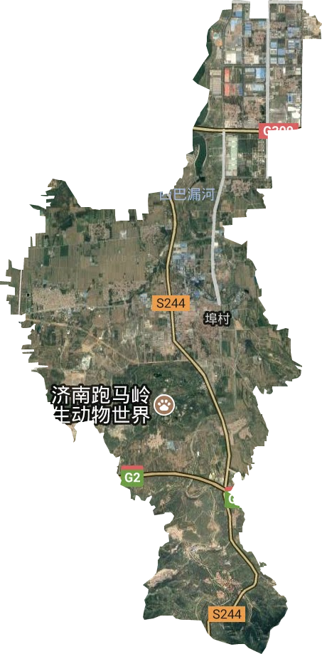 埠村街道卫星图