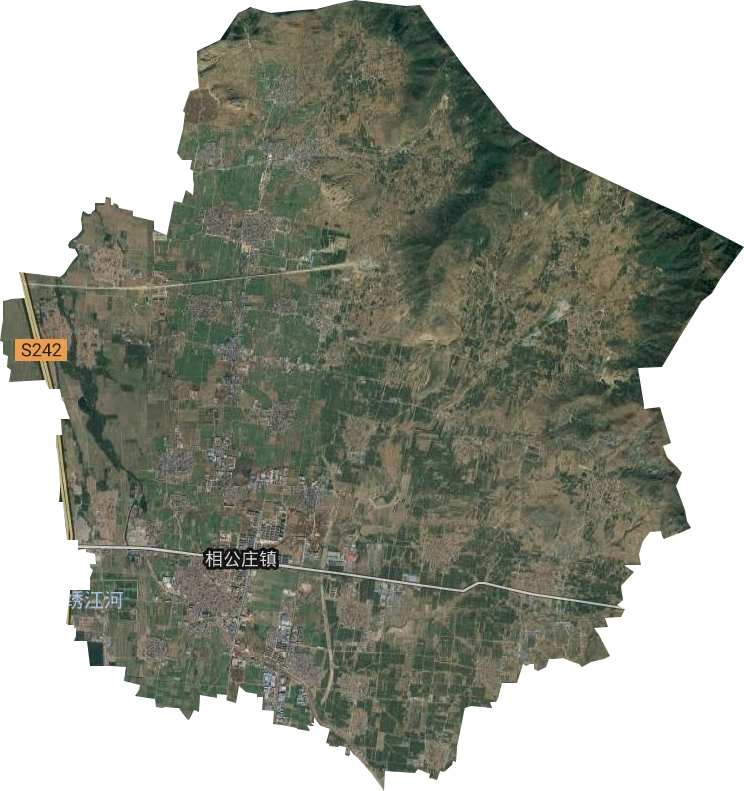 相公庄镇卫星图