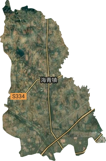 海青镇卫星图