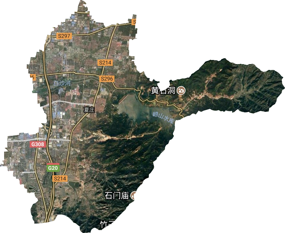 夏庄街道卫星图