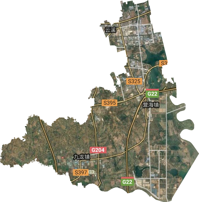 九龙街道卫星图