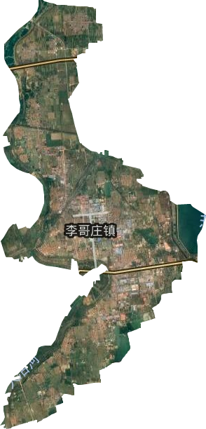 李哥庄镇卫星图