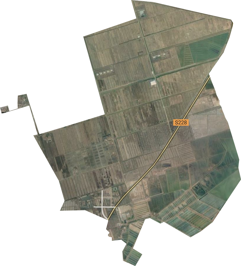 东营市现代畜牧业示范区类似乡级单位卫星图