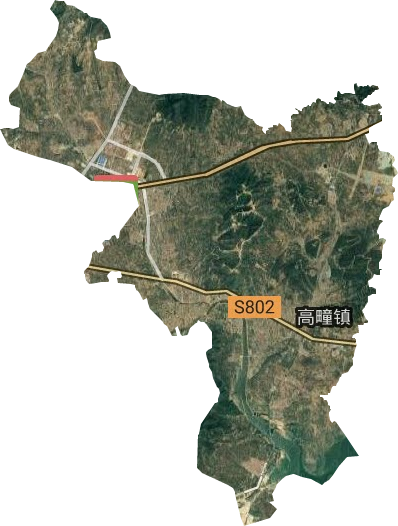 高疃镇卫星图