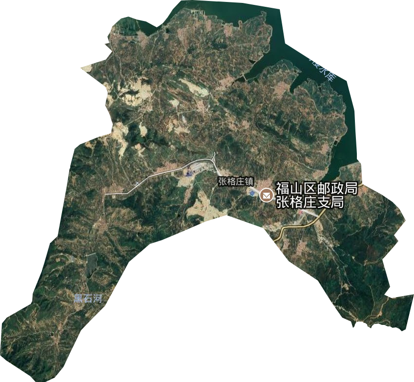 张格庄镇卫星图