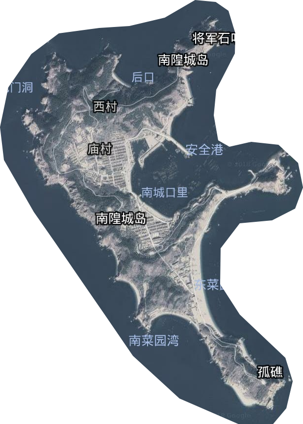 南隍城乡卫星图