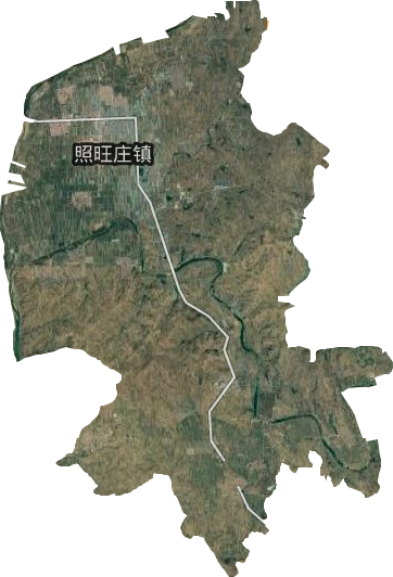 照旺庄镇卫星图