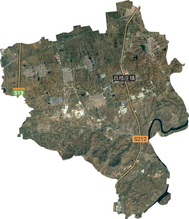 吕格庄镇卫星图