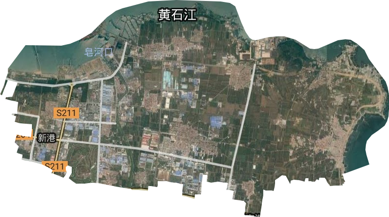 新港街道卫星图