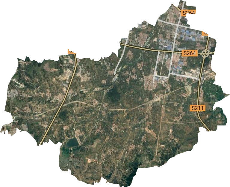 南王街道卫星图