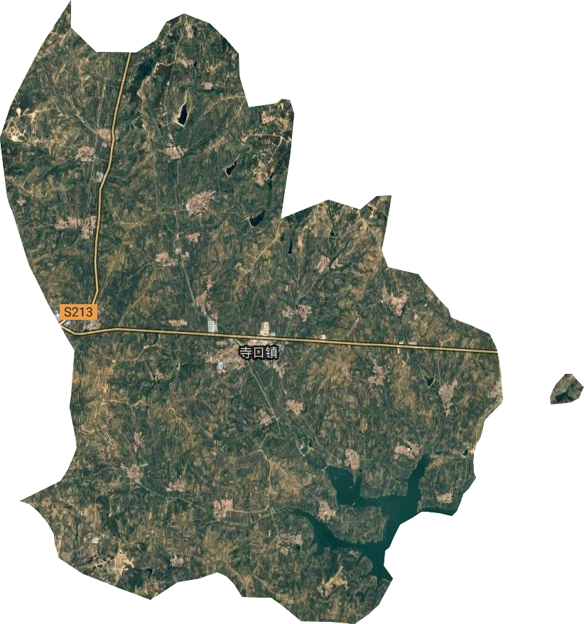 寺口镇卫星图