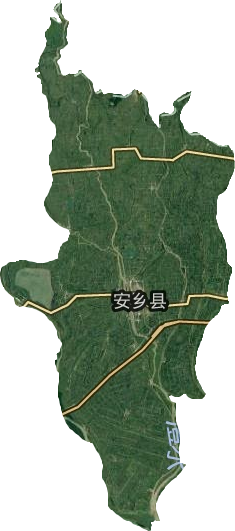 安乡县卫星图