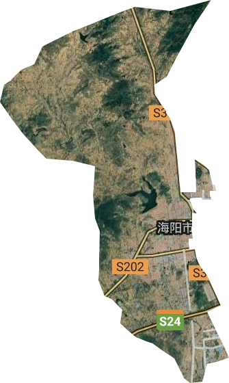 东村街道卫星图