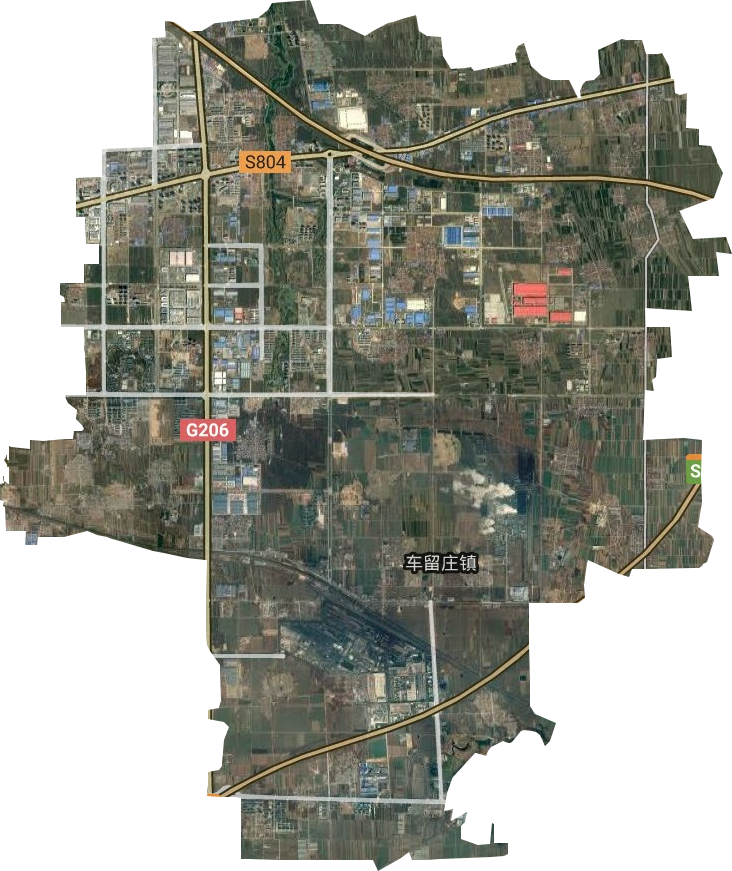 清池街道卫星图