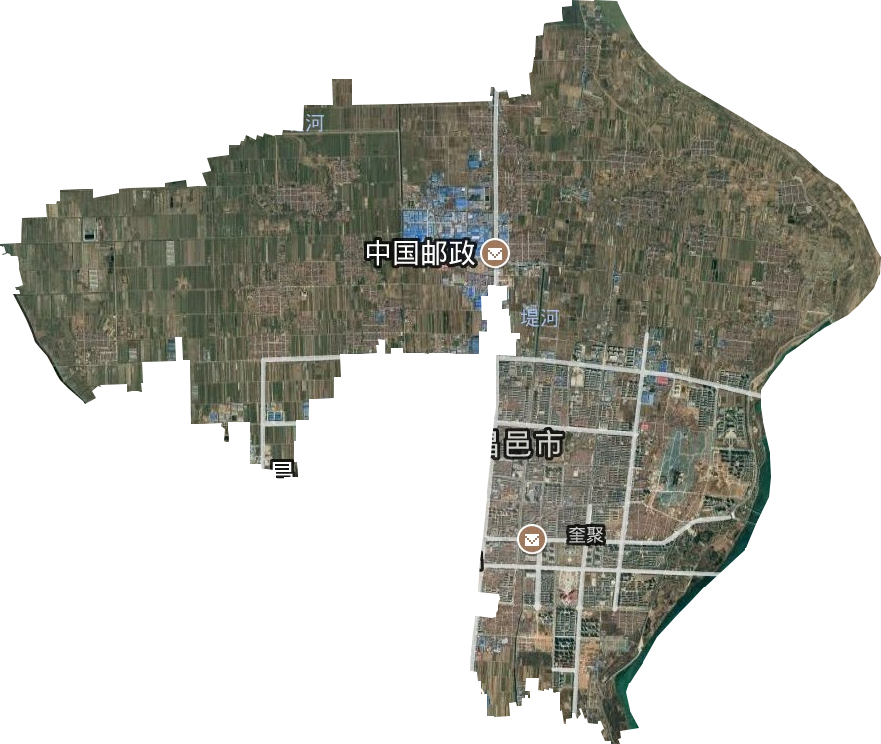 奎聚街道卫星图