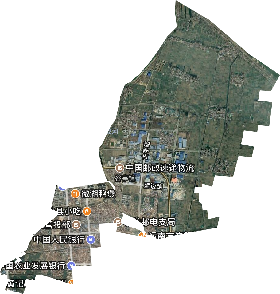 滨湖街道卫星图