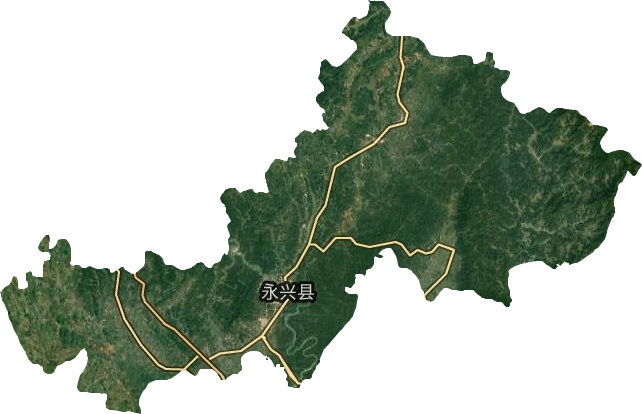 永兴县卫星图