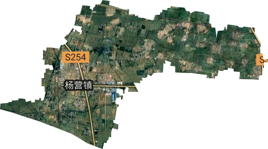 杨营镇卫星图