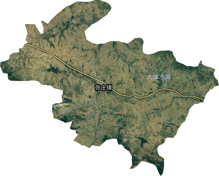 张庄镇卫星图