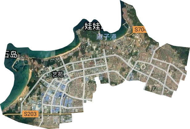 怡园街道卫星图