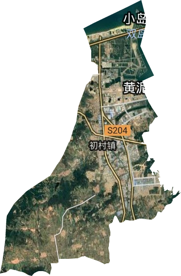 初村镇卫星图