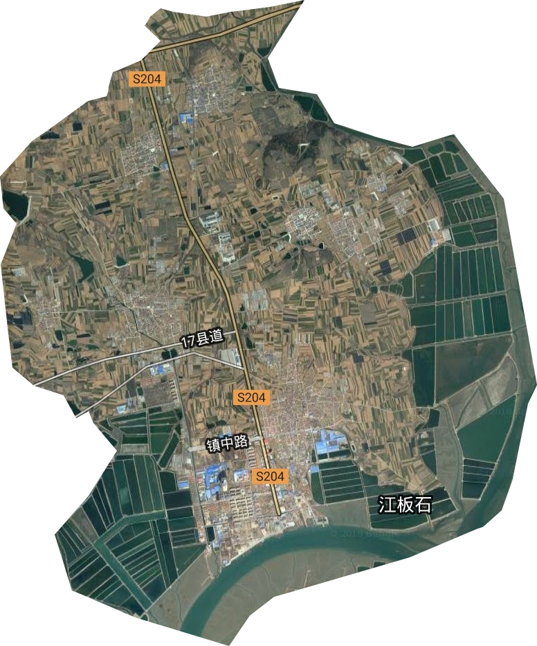 埠口港管理委员会卫星图