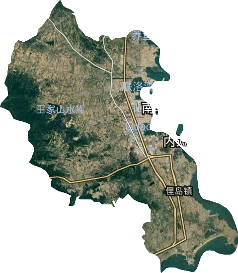 俚岛镇卫星图