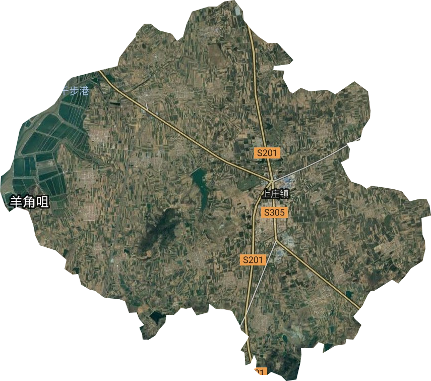 上庄镇卫星图