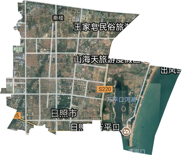 秦楼街道卫星图