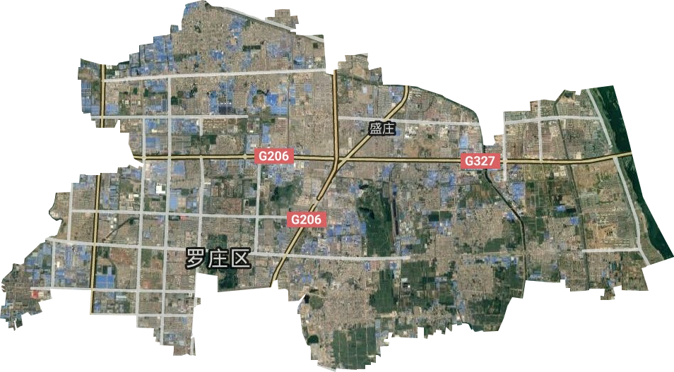 盛庄街道卫星图