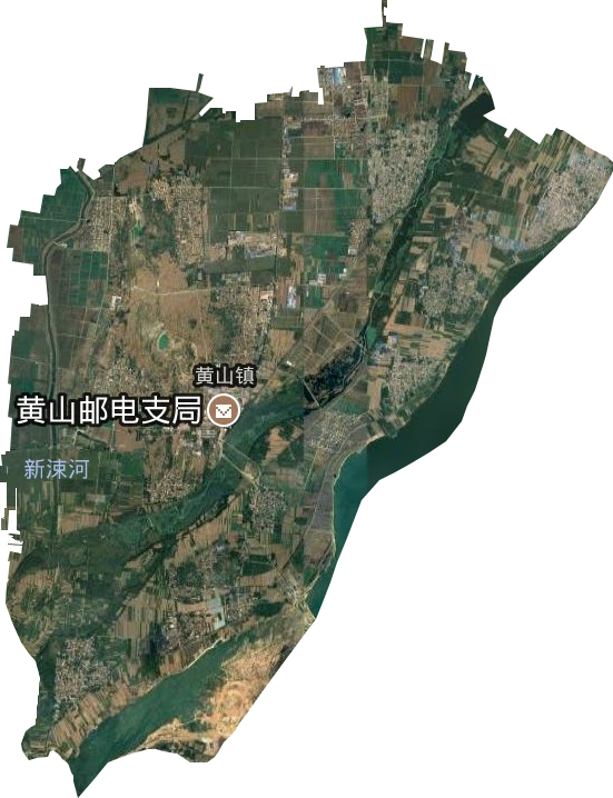 黄山镇卫星图