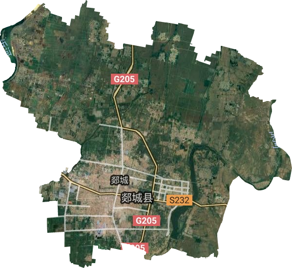 郯城街道卫星图