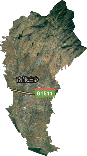 南张庄乡卫星图
