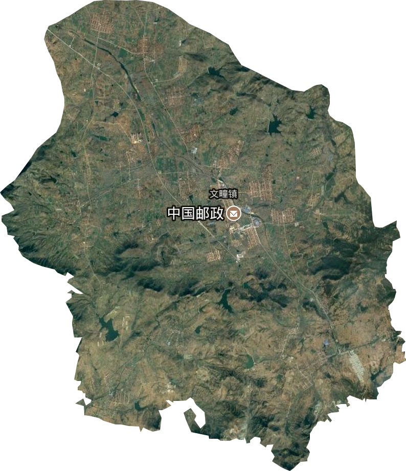 文疃镇卫星图
